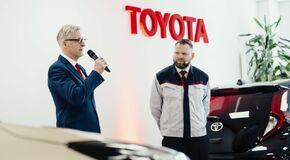 Pierwsza Toyota Aygo X wyprodukowana w fabryce Toyoty w Czechach